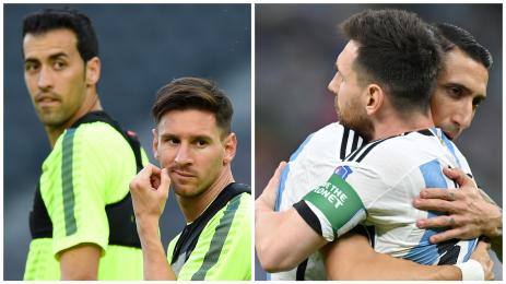 Меси Бускетс Ди Мария