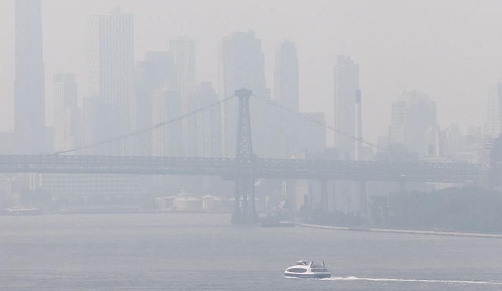  Съединени американски щати замърсен въздух 