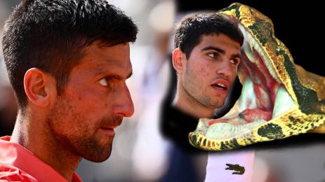 Джокович Алкарас питон Ролан Гарос