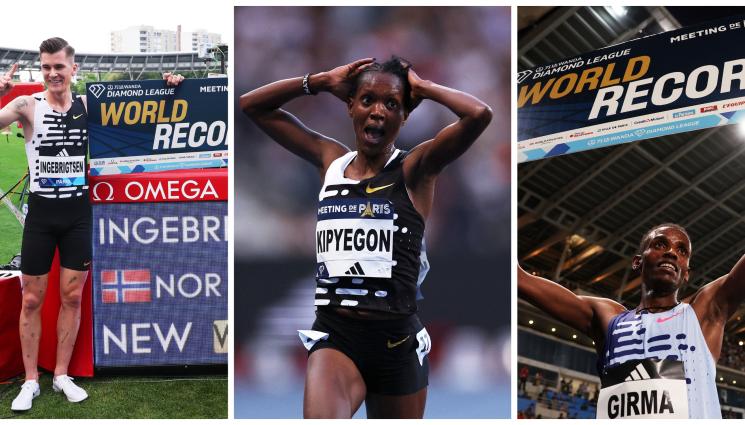 лека атлетика - Дъжд от световни рекорди на Диамантената лига по атлетика