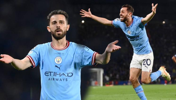 Манчестър Сити - Бернардо Силва посвети успеха над Интер на своя дядо