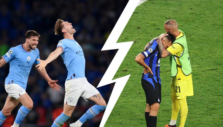 Манчестър Сити - Вижте радостта на Сити и тъгата на Интер (ГАЛЕРИЯ)