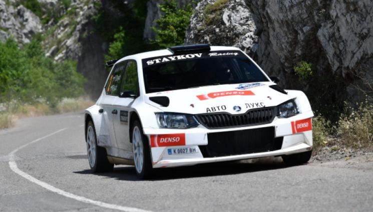 Пламен Стайков и Рафи Кадир - Пламен Стойков изравни рекорда по победи в рали 