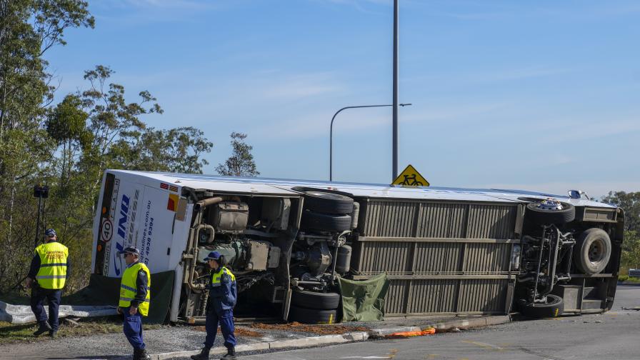 <p>&quot;Ужасяваща катастрофа&quot;:&nbsp;Десет жертви, след като автобус със сватбари се преобърна в Австралия</p>