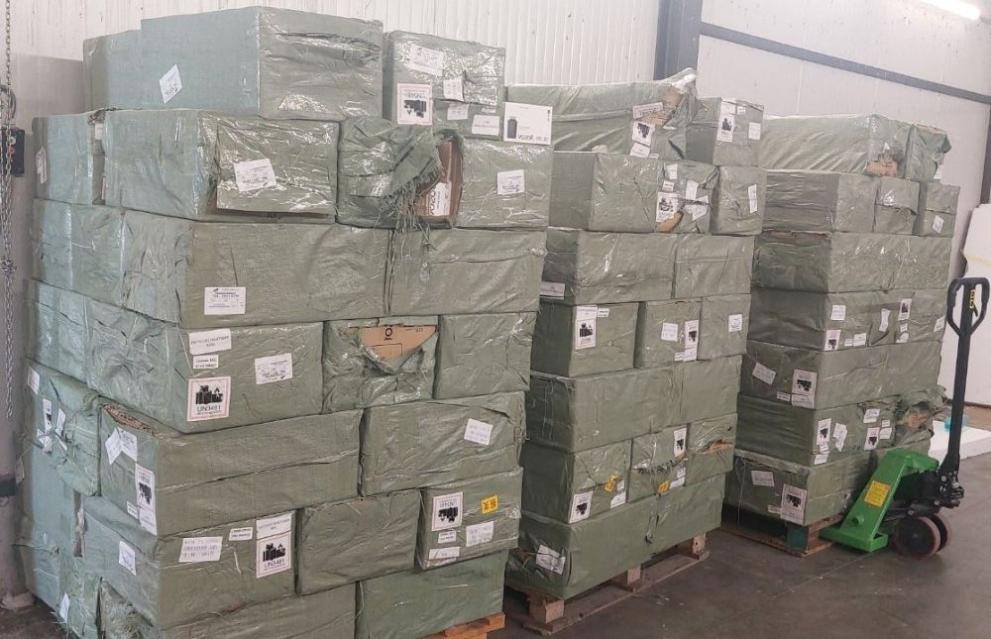 42 000 контрабандни електронни цигари (наргилета) за еднократна употреба на