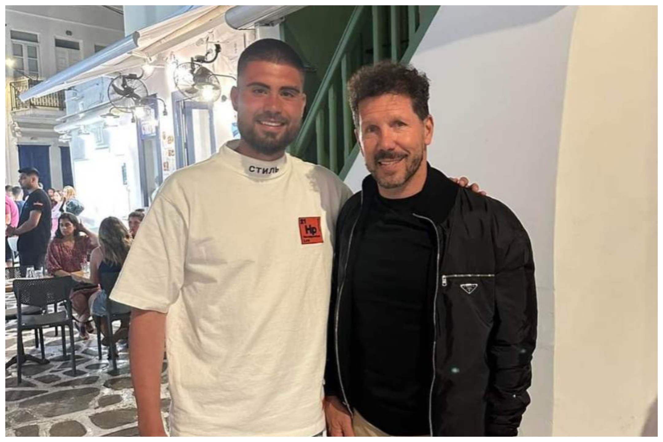 Иван Василев и Диего Симеоне