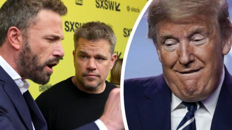 Афлек Деймън Тръмп