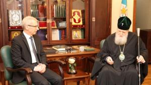 Негово Светейшество българският патриарх Неофит прие се срещна с новия