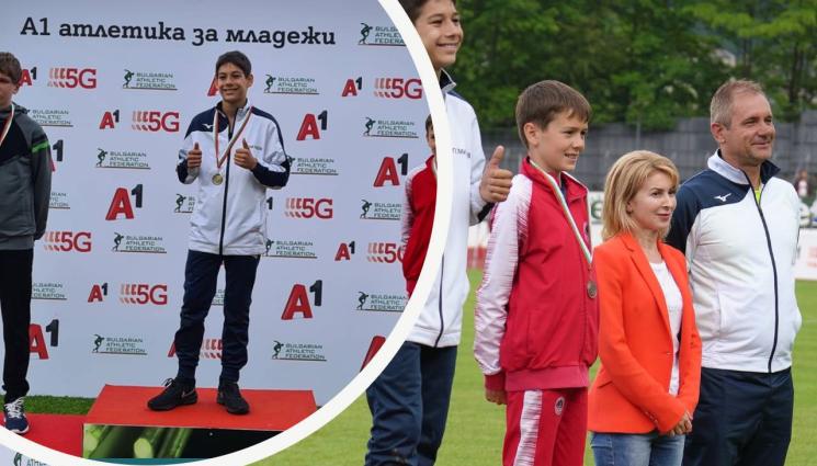 лека атлетика - Стаматов и Караиванова остават начело в младежката атлетика
