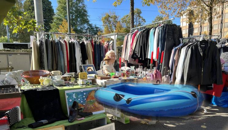 битпазар лодка - НОВА ЕКСТРА: Столичани тръгнаха на пазар с лодки (СНИМКИ)