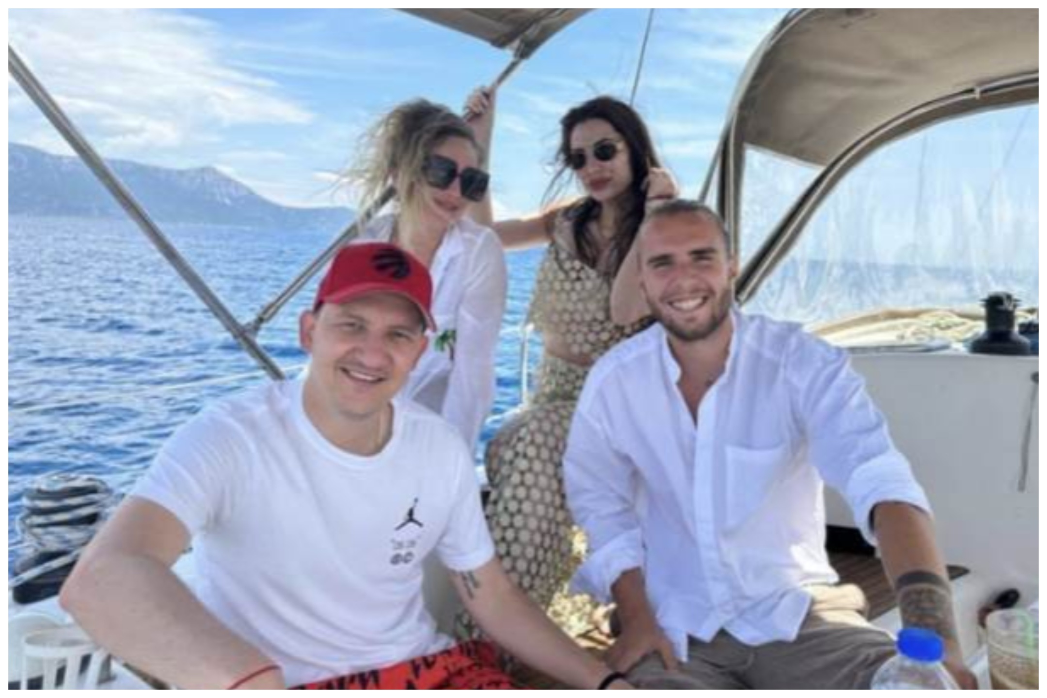 Тодор Неделев и Антонио Вутов с техните половинки