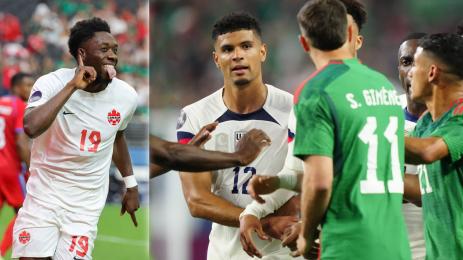 Канада САЩ Мексико Лига на нациите