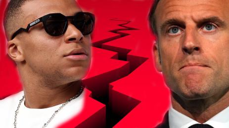 Мбапе Макрон