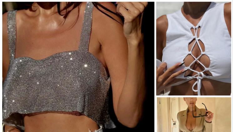 топове - В КРАК С МОДАТА: Късият топ ни прави по-секси