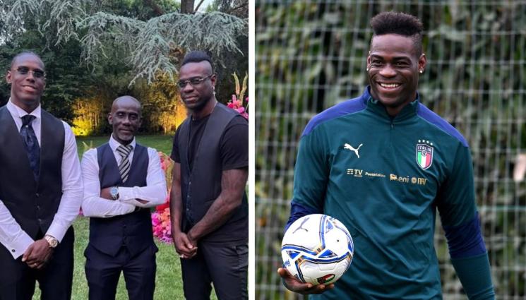 Балотели - Балотели кум на брат си