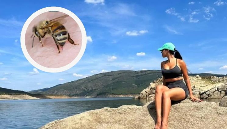 Джорджина Родригес - Джорджина заведе децата на пикник, върна се ужилена от пчела (СНИМКИ)