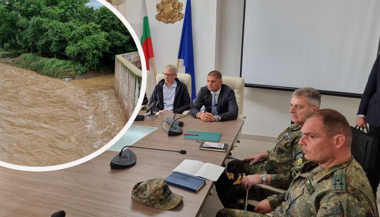 Денков щаб - Премиерът с тежка равносметка: Възстановяването след наводненията ще струва милиони