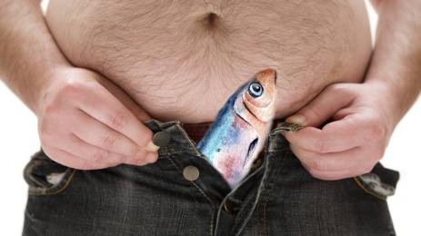 мъж риба пенис