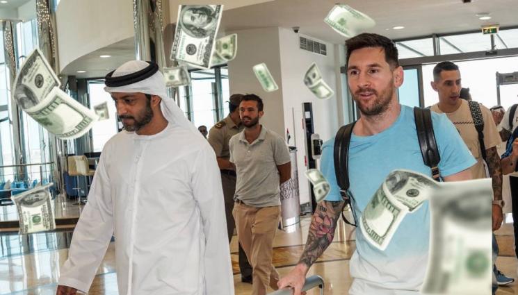 Лионел Меси - Меси прибира 25 милиона долара за 3 години, за да рекламира Саудитска Арабия