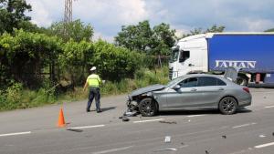 Катастрофа между кола и АТВ е станала на пътя Симитли Предел Банско БГНЕС