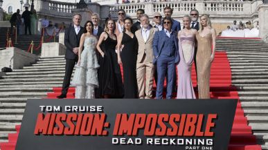 Tom Cruise представи "Мисията невъзможна 7" в Рим