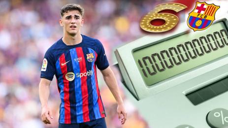 Гави Барселона договор един милиард