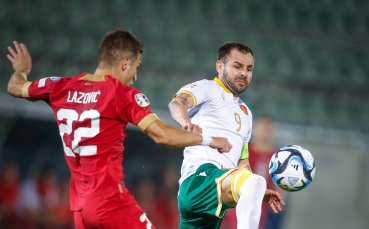 Крилото Спас Делев се появи през второто полувреме на мача