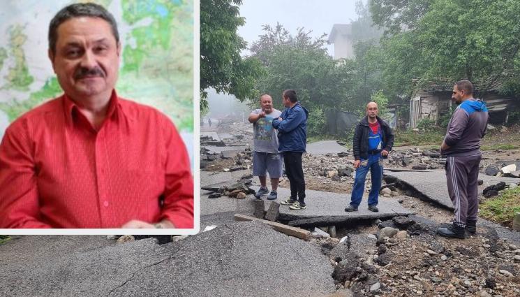 Георги Рачев - Климатологът професор Георги Рачев пред