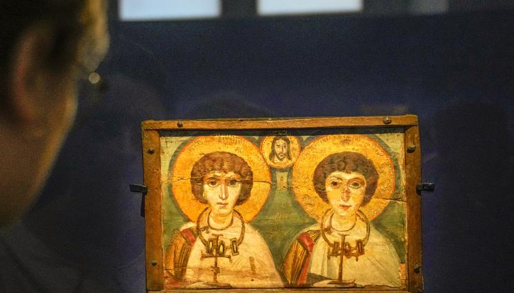 Свети Сергей и Свети Бакхус - ЧУДЕСА И ВЯРА: Лувърът приюти безценни икони от Украйна