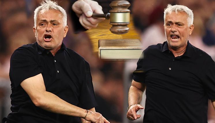 Моуриньо Рома Севиля наказание - ГОЛЯМАТА УСТА МОУ: УЕФА прасна лошо Специалния за клетви и ругатни