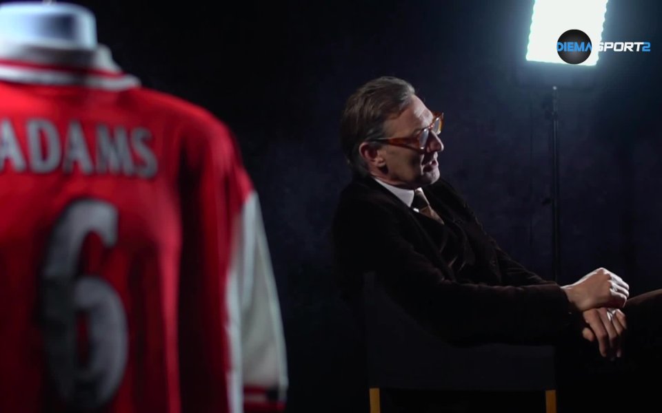 Иконата в историята на Арсенал - Тони Адамс, взе участие
