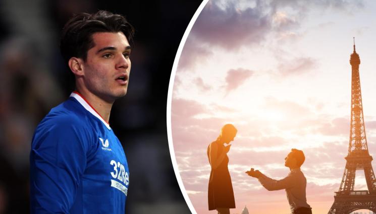 Янис Хаджи - Хаджи предложи до Айфеловата кула