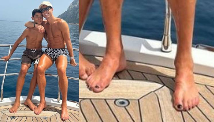 Роналдо Джорджина нокти педикюр - Виж ми педикюра: Кристиано показа в какъв цвят си лакира ноктите