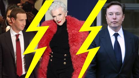 Мей Мъск Илон Мъск Марк Зукърбърг