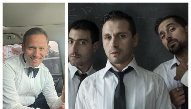 Орлин Павлов - Братя Мангасарян и Орлин Павлов на летния фест през юли в София