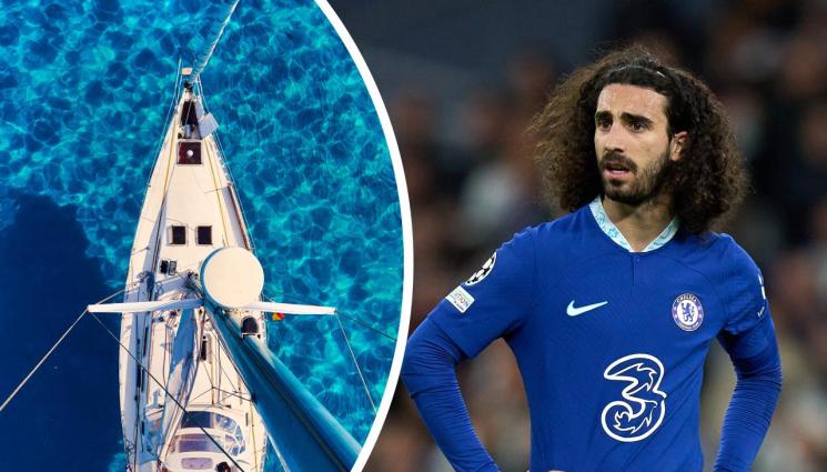 Марк Кукурея - Ас на Челси и жена му блестят в Ибиса