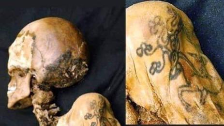 Мумия татиуровка