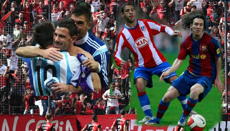 Меси Макси Родригес - Настръхнаха му косите: Меси се размаза от кеф в любимия клуб в родното Росарио