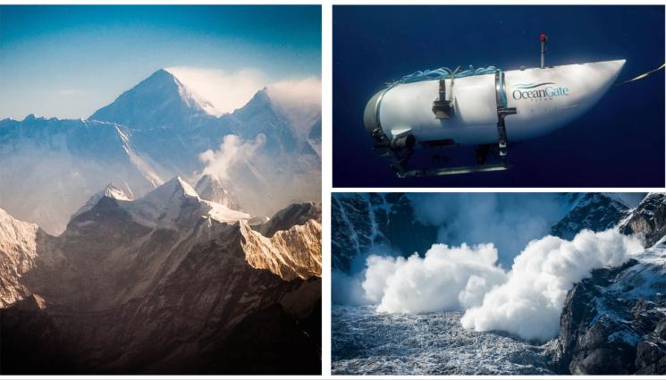 в - ТРАГЕДИЯТА С „ТИТАН“: Близо 100 души загинаха през 2023 г. в търсене на адреналин