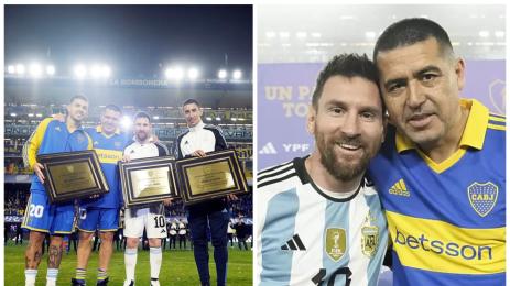 Бенефис на Рикелме