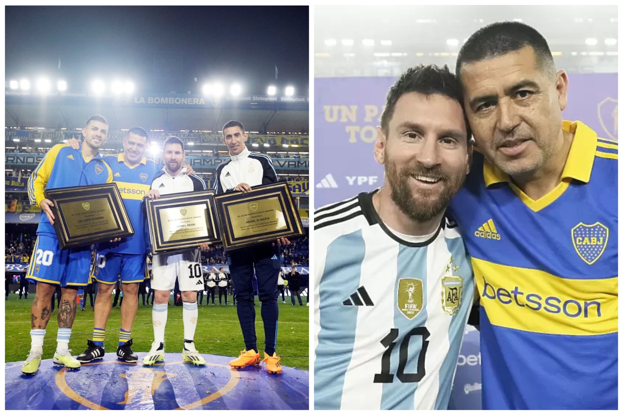 Бенефис на Рикелме