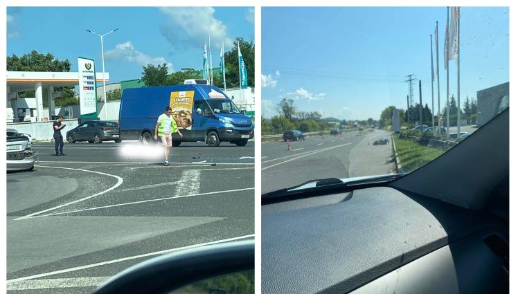 загинал моторист - КОШМАР: Моторист загина при сблъсък на опасно кръстовище (СНИМКИ)