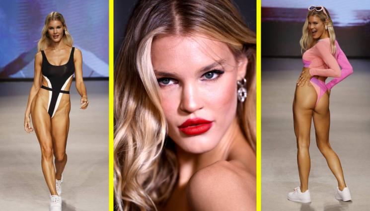 Джой Кариган - ПЪРВИЧЕН ИНСТИНКТ 2: Безсрамна моделка си показа най-милото по време на ревю!