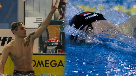 Антъни Иванов плуване