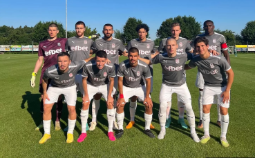 Отборите на ЦСКА 1948 и Сепси играят при резултат 2 0 във