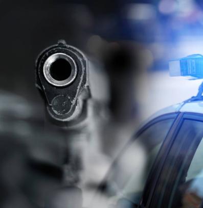 пистолет полиция