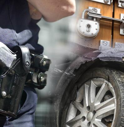 полицай катастрофа барикада