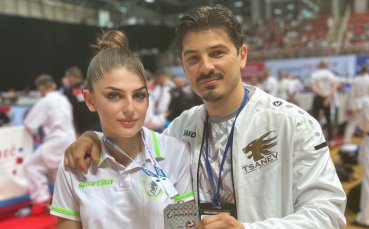Теодора Цанева спечели престижно сребро на класния турнир по карате