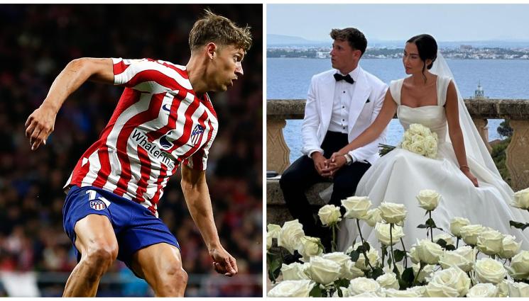 Маркос Йоренте - Халф на Атлетико посрещна първа щерка