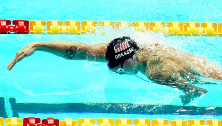 Кейлъб Дресел - Легендарният плувец Кейлъб Дресел ще гледа световното по телевизията